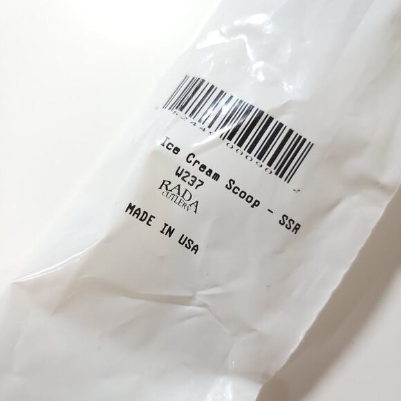 Rada Ice Cream Scoop Black Kitchen Utensil Dessert Handle New in Package​ - Picture 5 of 5